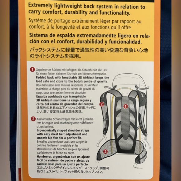 Deuter Freerider Lite 22SL Hiking Trekking Alpine Biking Women’s Fit Backpack - Picture 14 of 16